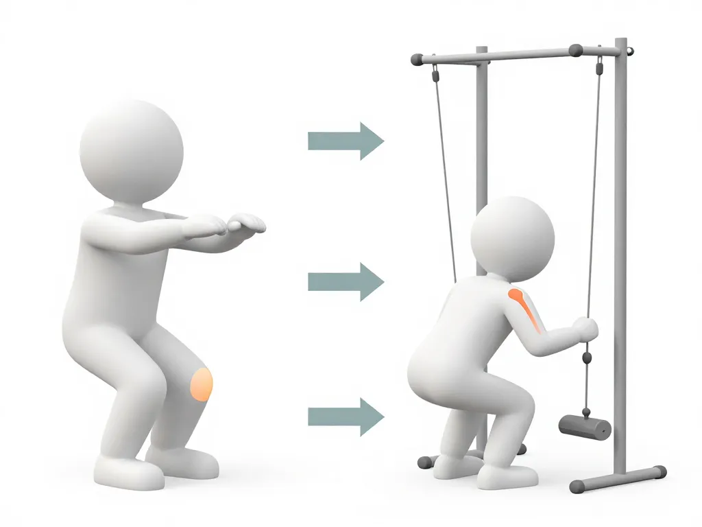diagramme modification entrainement tendinite musculation