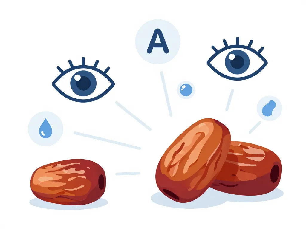 nutriments clés des dattes pour les bienfaits des yeux