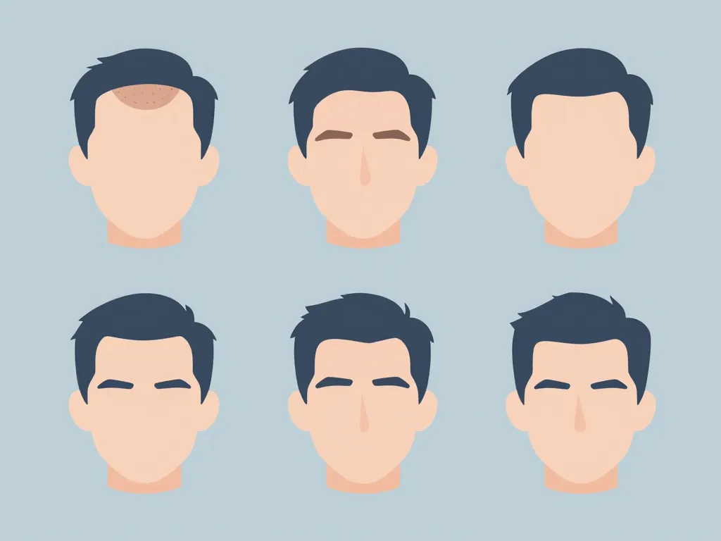 calvitie 20 ans photo progression cheveux