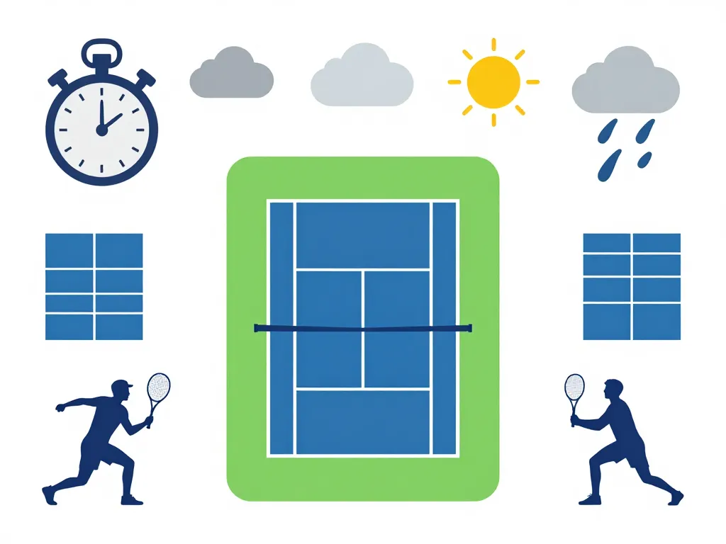 combien de temps dure un match de tennis éléments qui influencent la durée