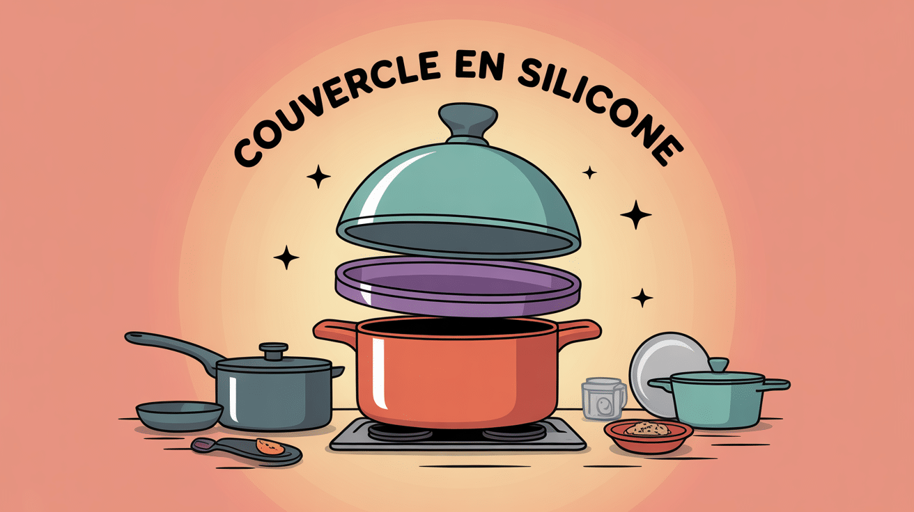 couvercle silicone danger sécurité cuisine