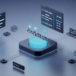 illustration dockstart panneaux modulaires 3d