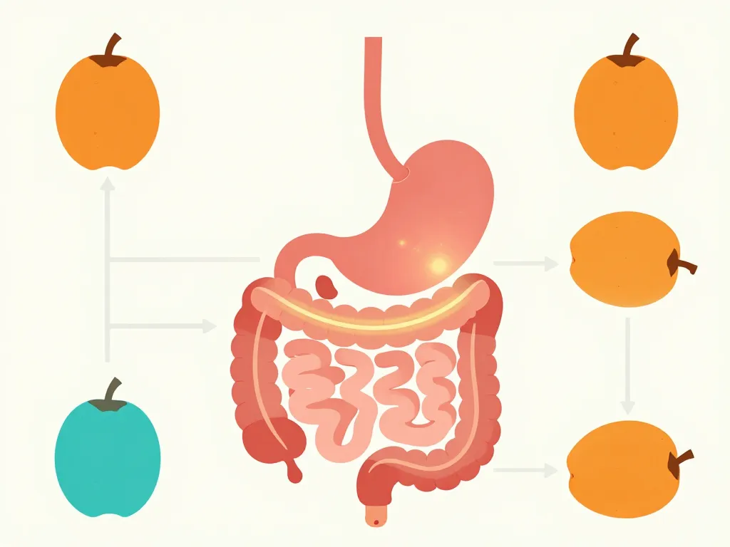 fruit kaki danger parcours digestif astringence
