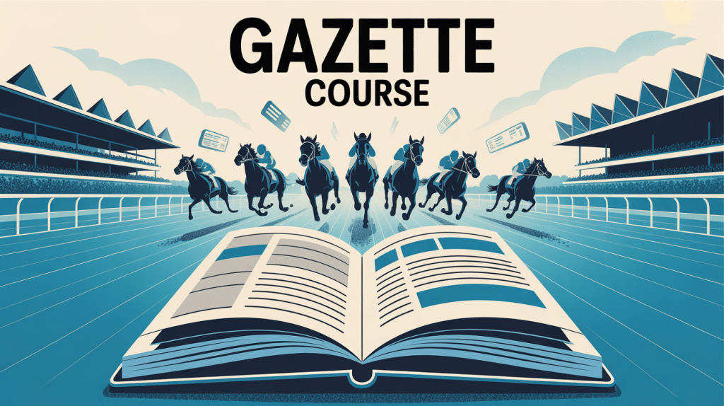 gazette course journal hippique moderne