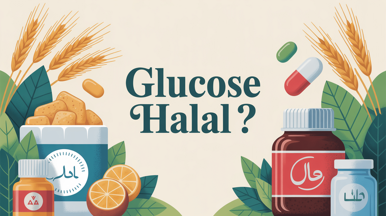 illustration glucose halal boîtes aliments bonbons médicaments