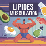 Lipides musculation illustration bonnes graisses et énergie