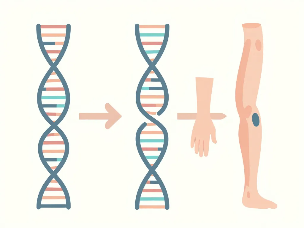 diagramme génétique maladie génétique acheiropodie sante2fer