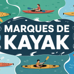 illustration dynamique de marque kayak