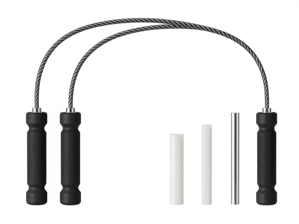 meilleure corde à sauter crossfit schéma ergonomie et matériaux