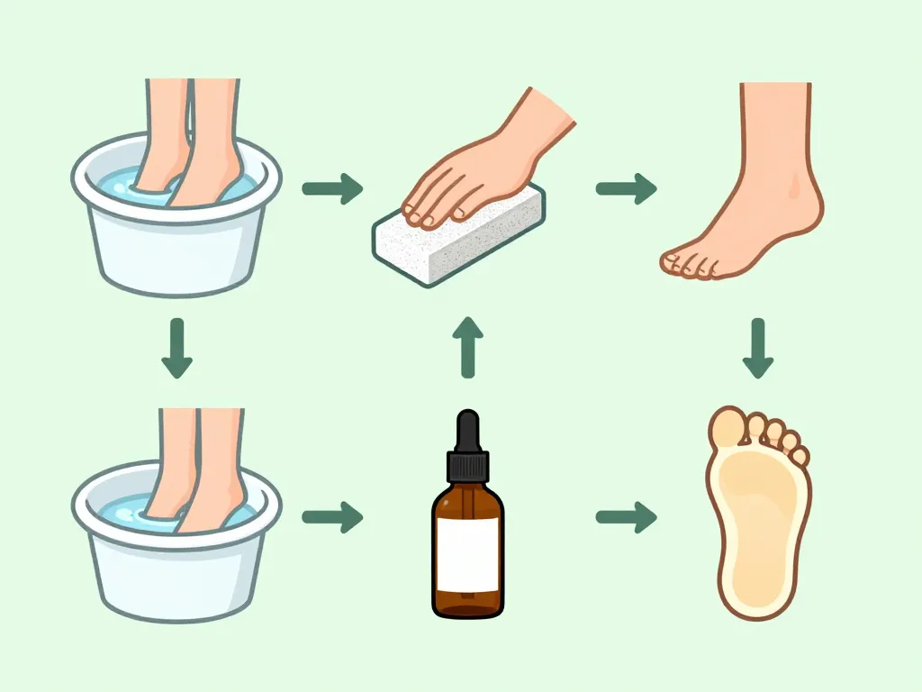 Protocole naturel soins huiles essentielles oeil de perdrix