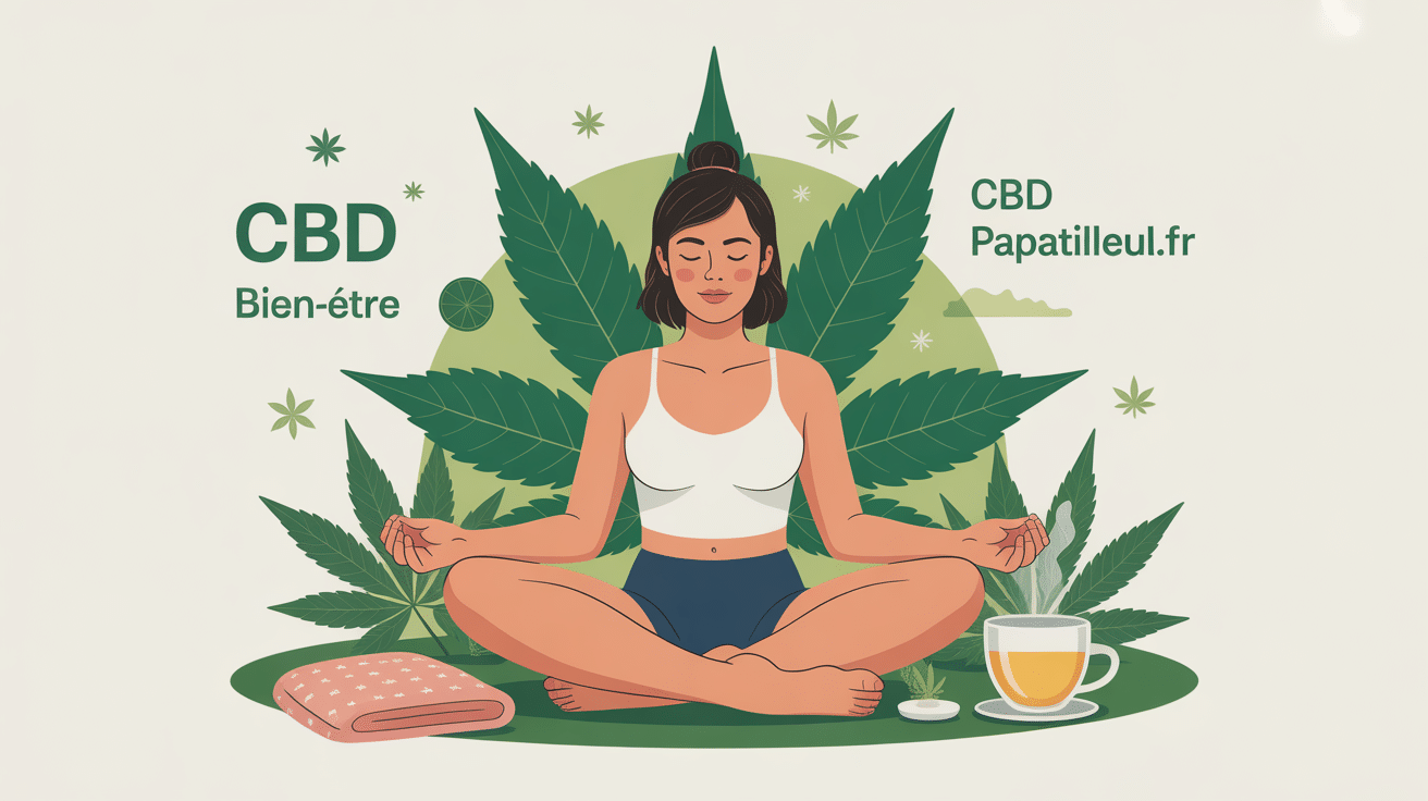 papatilleul.fr bienfaits cbd illustration détente stress sommeil