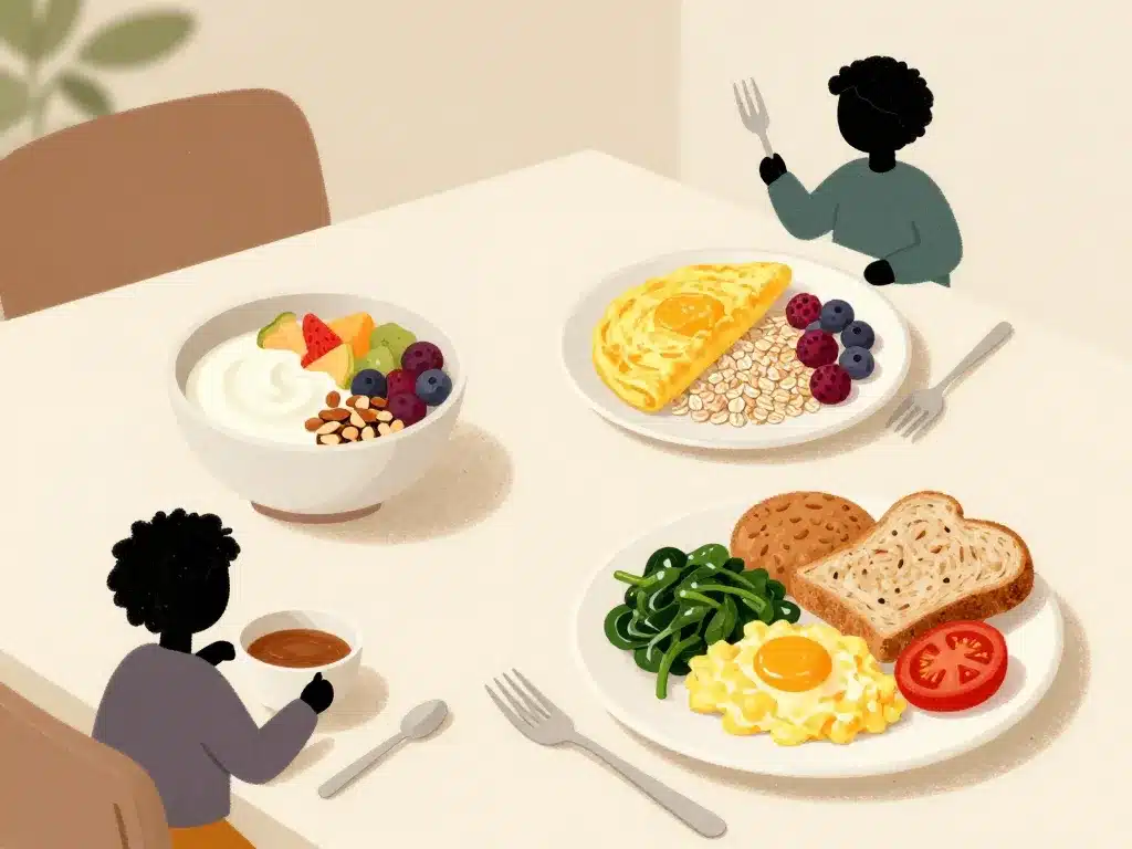 petit dejeuner seche exemples petits déjeuners pour profils différents