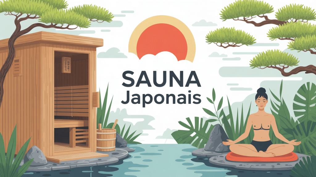 sauna japonais ambiance détente en bois clair