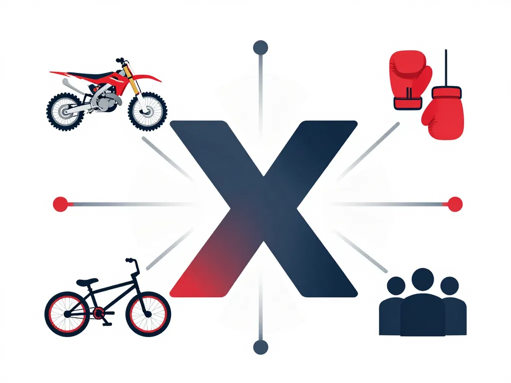 diagramme concept sport commencant par x