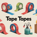 Tape tapes, différents scotch et rubans pour emballage, déco, travaux