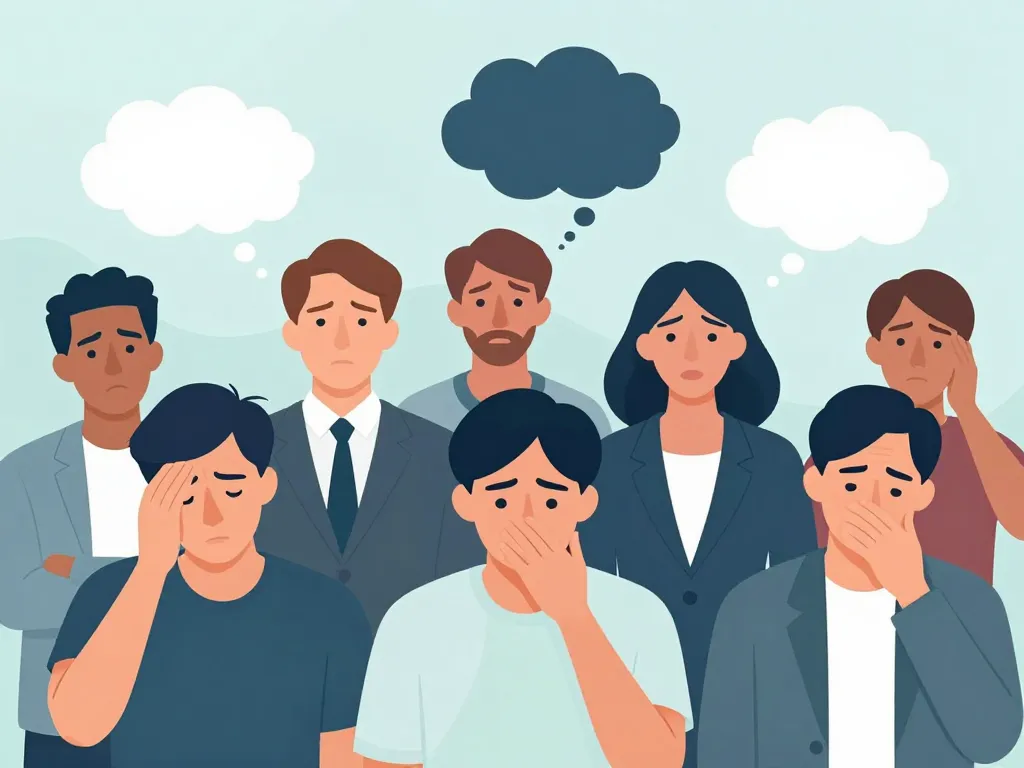 personnages illustration temoignage manque de magnésium