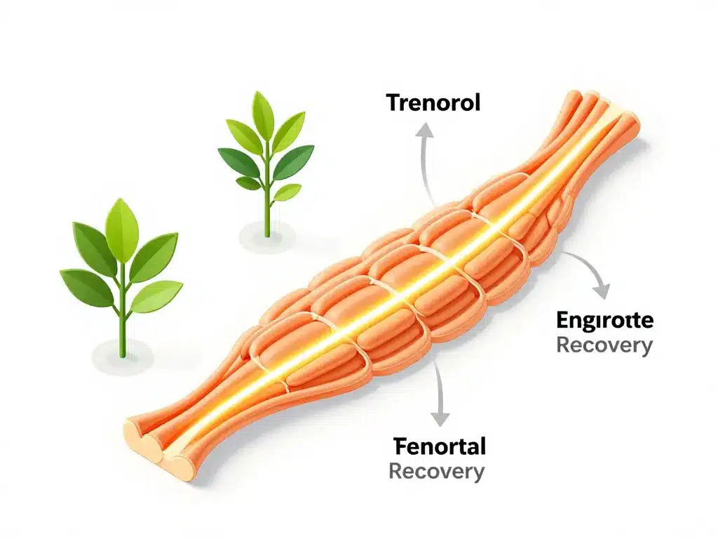 diagramme schema fonctionnement trenorol ingredients
