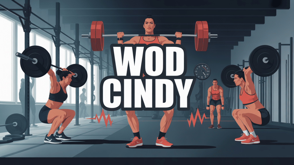 WOD Cindy benchmark CrossFit mouvements tractions pompes squats