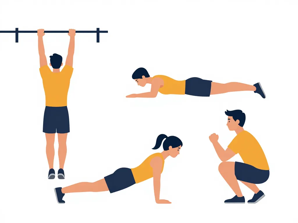 WOD Cindy technique tractions pompes squats