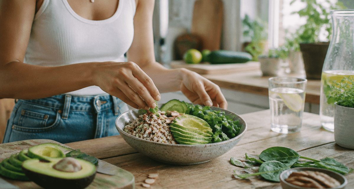 aliment pour perdre le ventre bol quinoa avocat