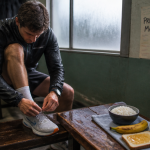alimentation pour un marathon petit-déjeuner coureur vestiaire