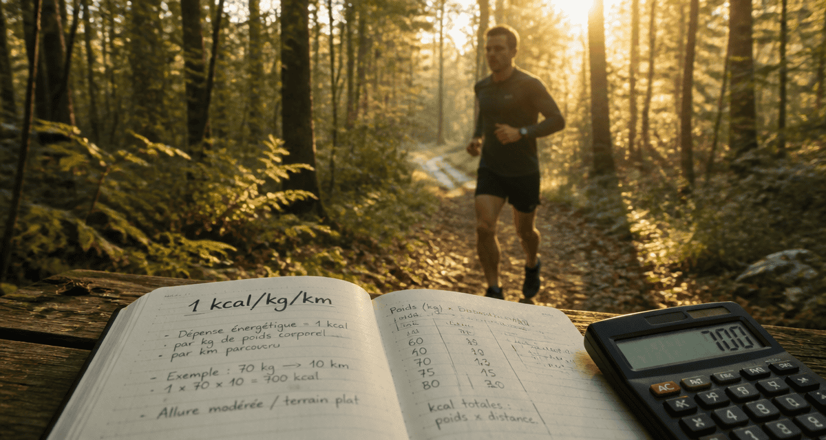 calories course a pieds calcul carnet coureur montre