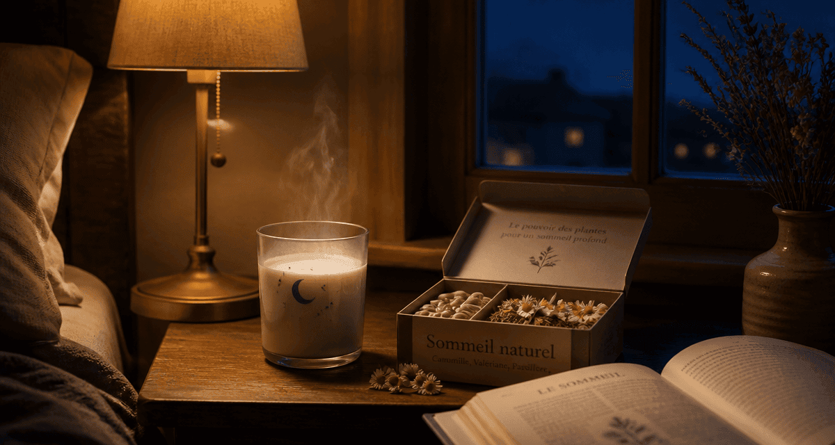 complements alimentaires pour dormir sur table de nuit