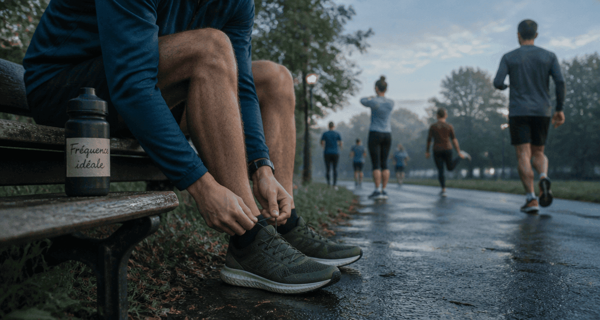 courir combien de fois par semaine coureur parc