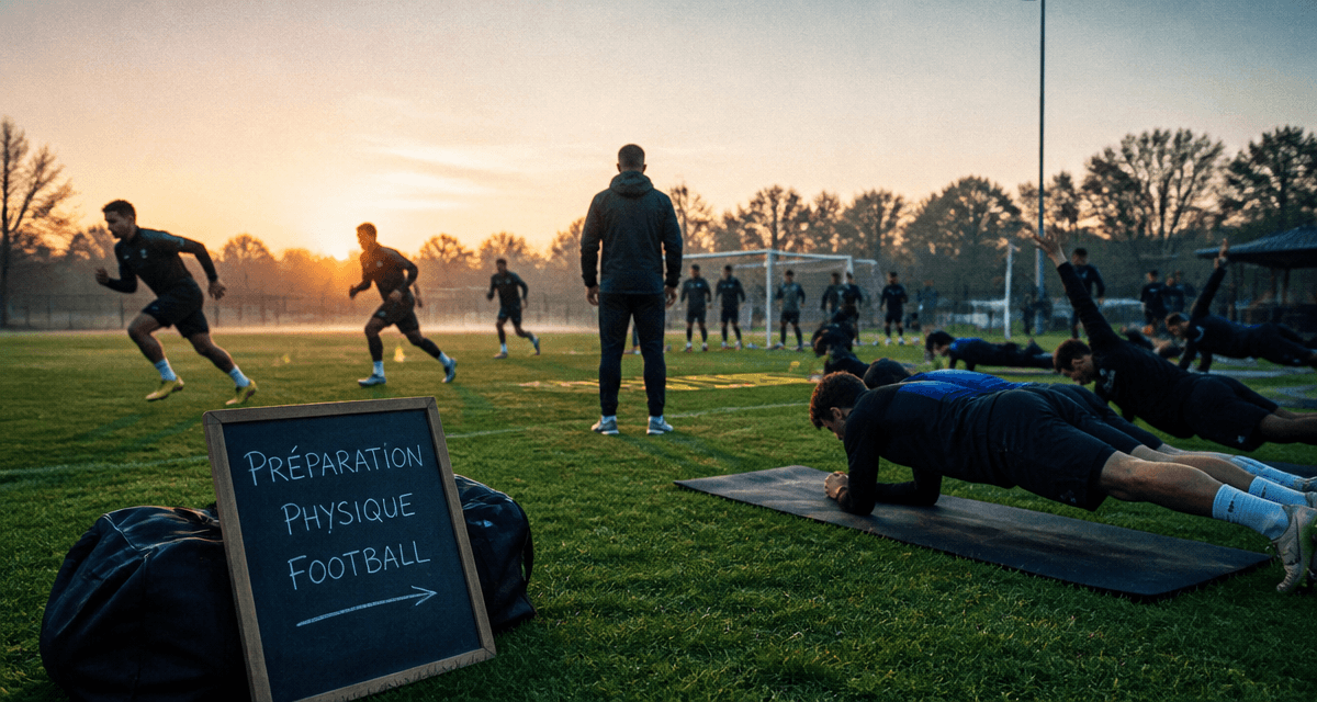 Football préparation physique joueurs entraînement