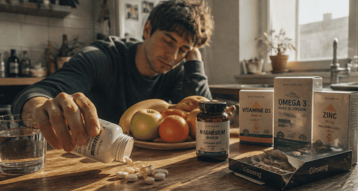 Medicaments contre la fatigue sur table
