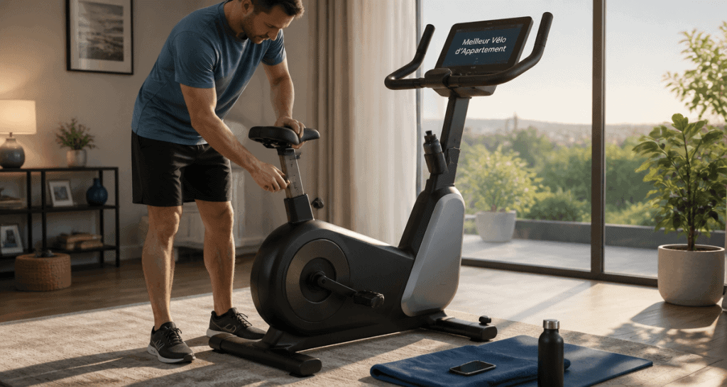 meilleur vélo d appartement ajustement selle