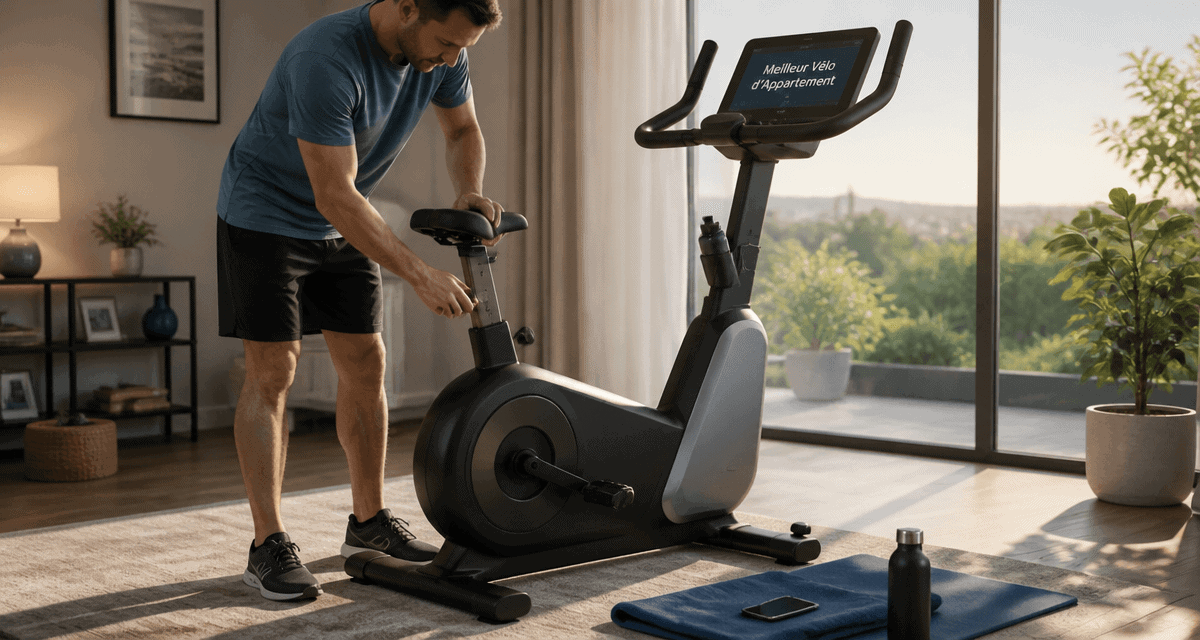 meilleur vélo d appartement ajustement selle