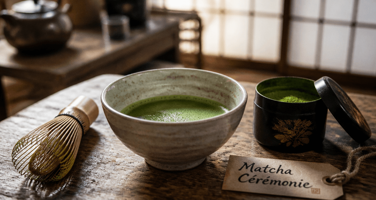 quels sont les bienfaits du matcha bol cérémonie