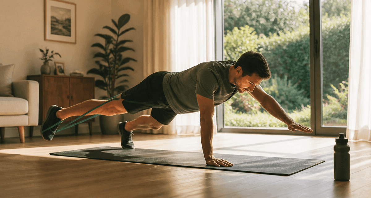 Renforcement musculaire course a pied gainage salon