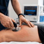 tecartherapie c'est quoi sur cuisse patient