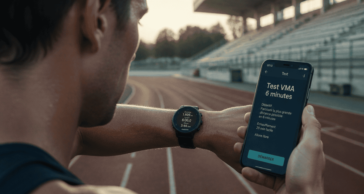 test vma garmin coureur piste