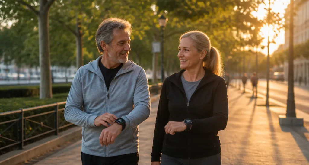 6000 pas par jour seniors marche santé
