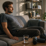 appareil de massage pour le dos sur canapé