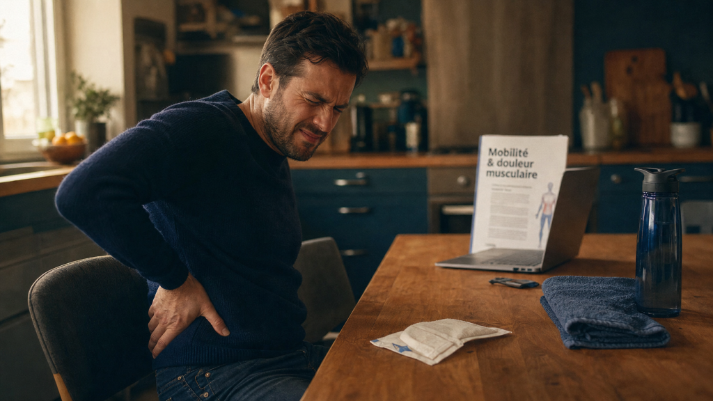 Douleur musculaire au dos : patch chauffant et gestes pour dénouer les tensions