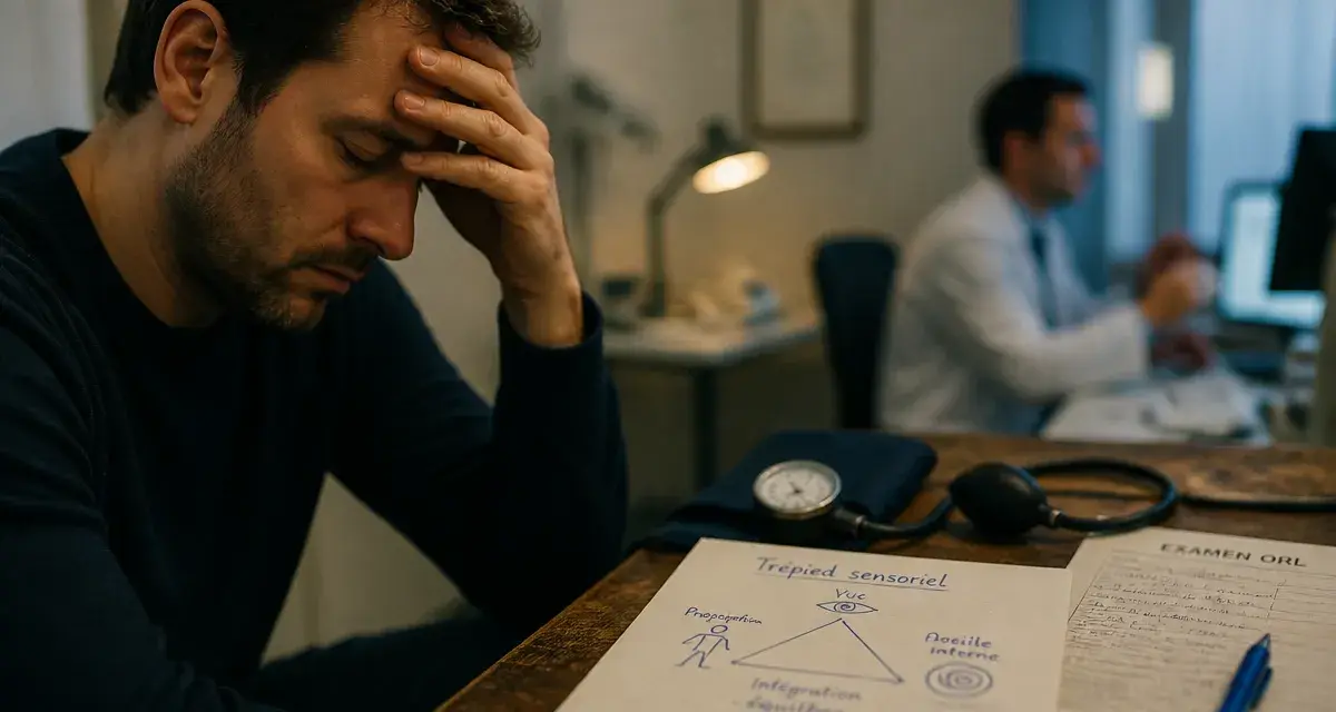 Fatigue vertige : patient en consultation, mécanismes de l’épuisement cérébral