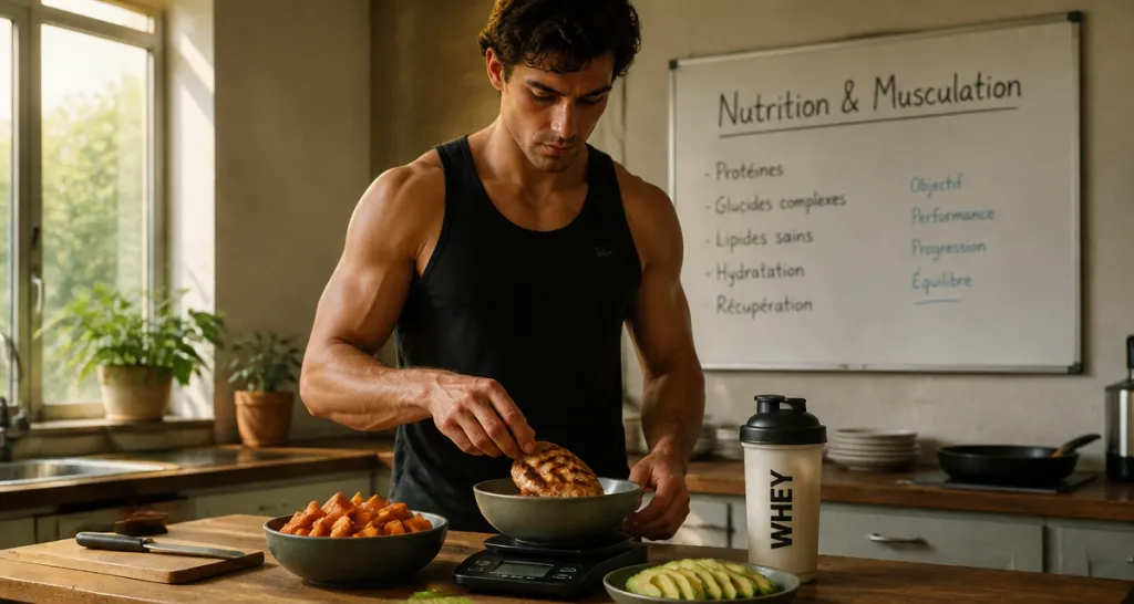nutrition pour la musculation jeune athlète cuisine