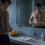 perte de poids homme mesure taille miroir