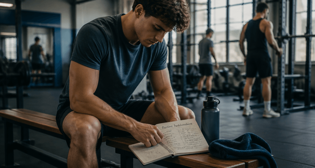 programme musculation pour une semaine carnet