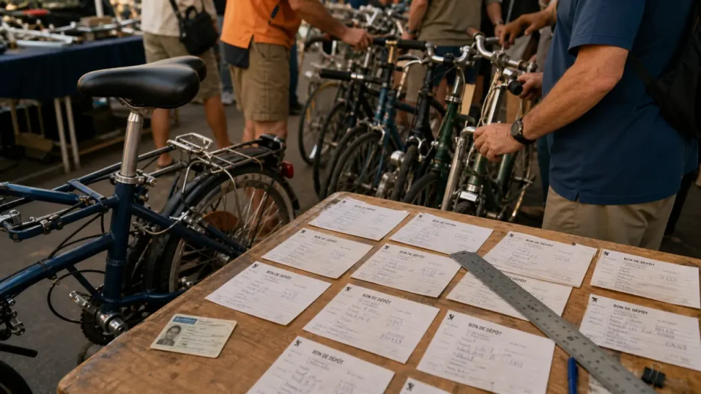 Photo d’une bourse au vélo : dépôt, vérification et commission 10 %