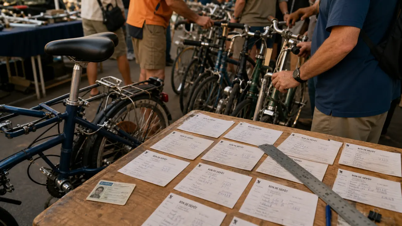 Photo d’une bourse au vélo : dépôt, vérification et commission 10 %