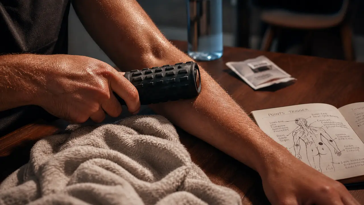 Contracture musculaire qui dure des mois : massage sur points trigger