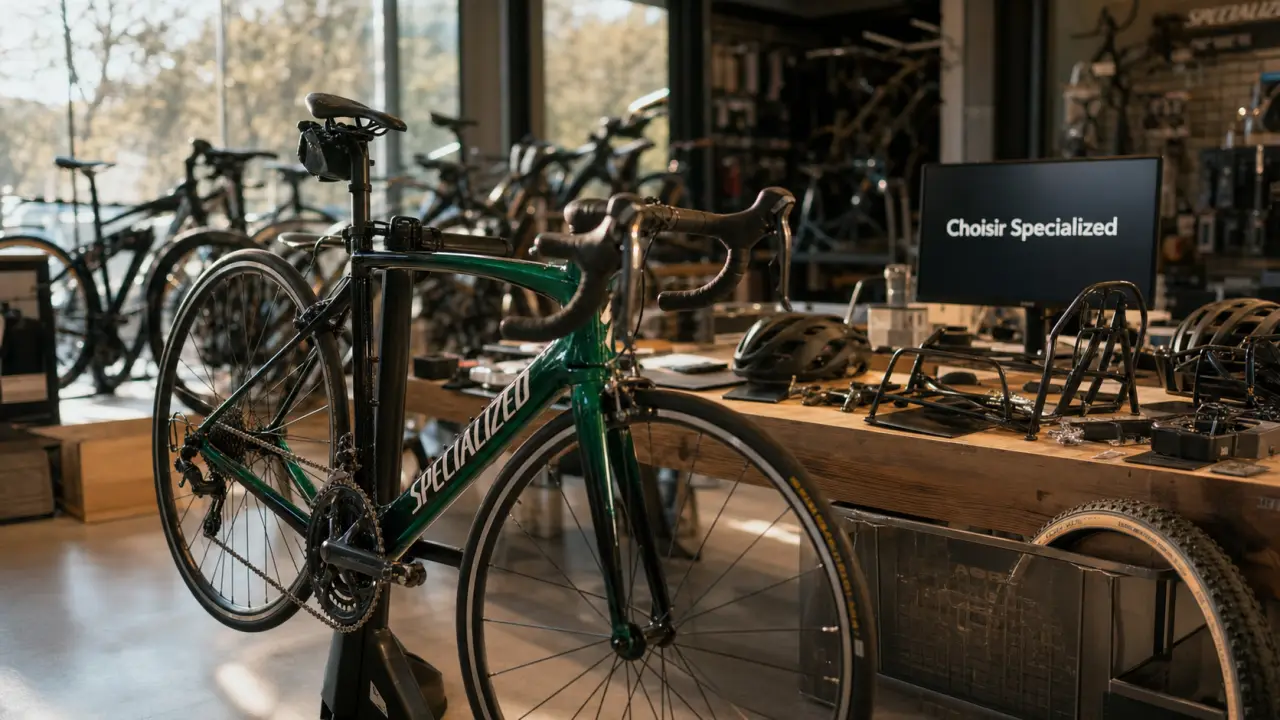 Specialised velo en boutique : commuting, route, gravel et VTT