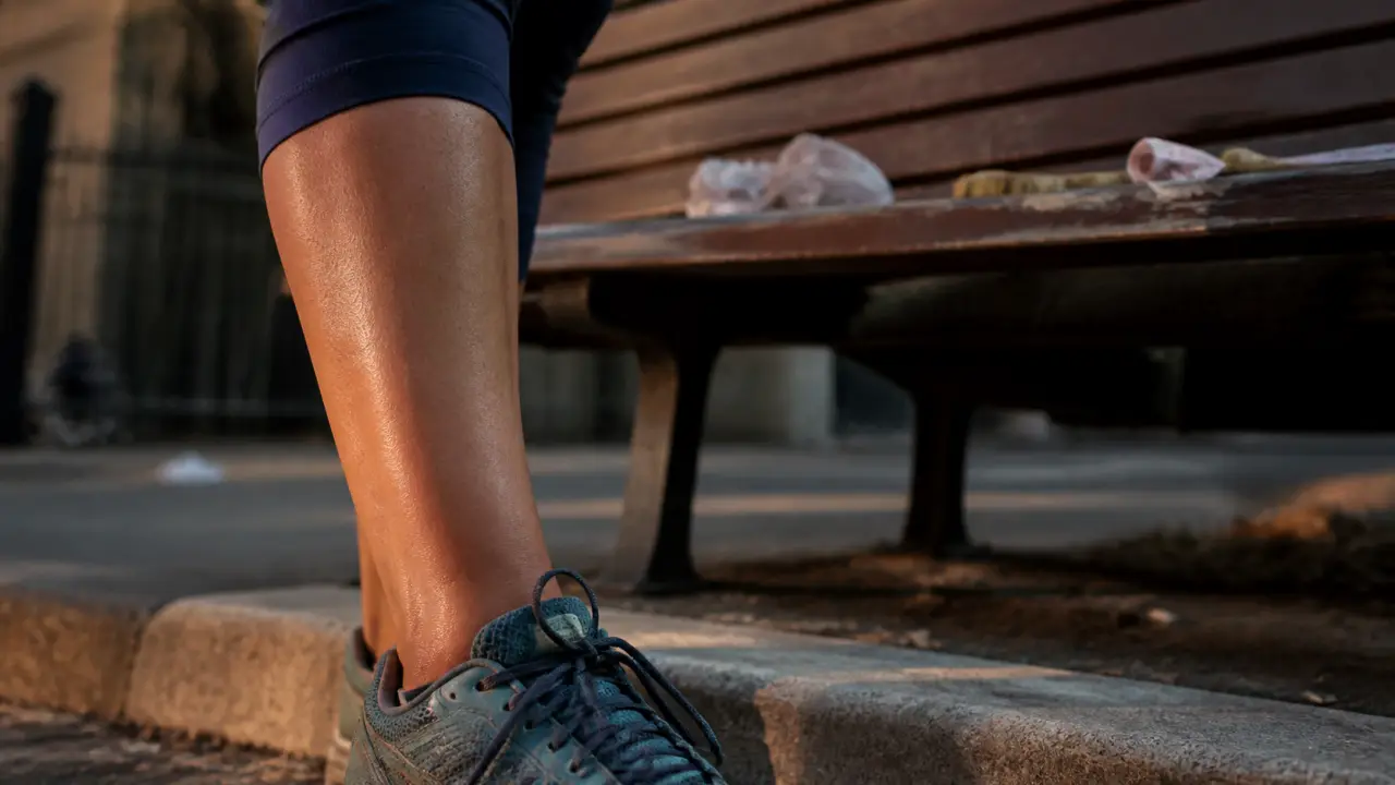 Douleur tibia en marchant : périostite probable