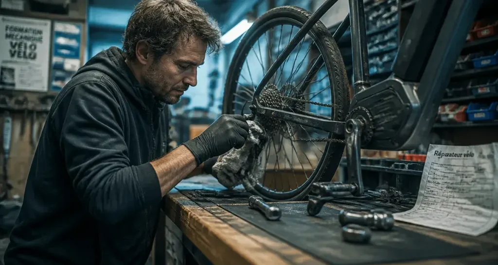 Formation réparateur vélo : 9 semaines, RNCP niveau 4 et alternance