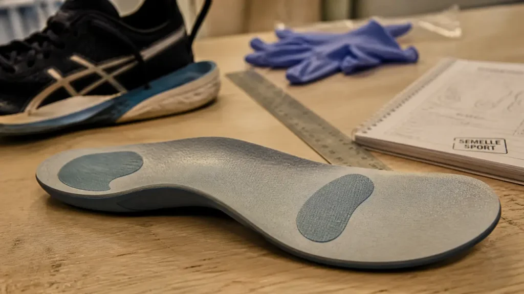 Semelle orthopédique sport : amortir les chocs sans brider l’appui
